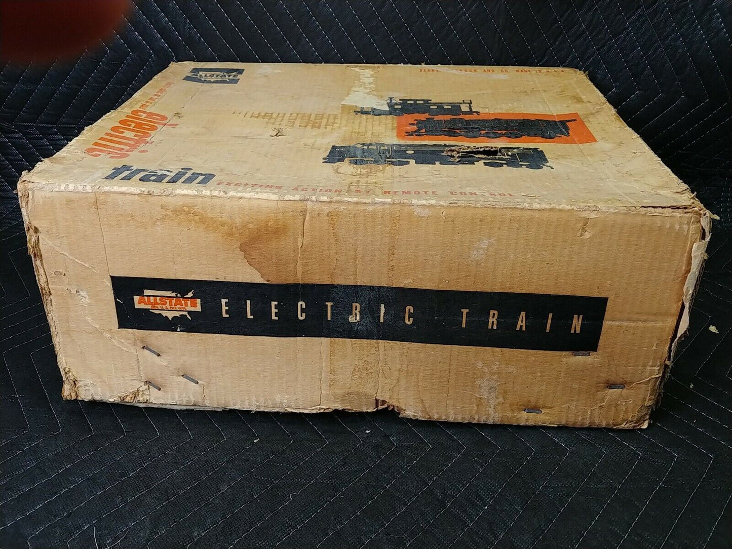 VINTAGE MARX 9615 SEARS ALLSTATE ELECTRIC TRAIN SET O SCALE