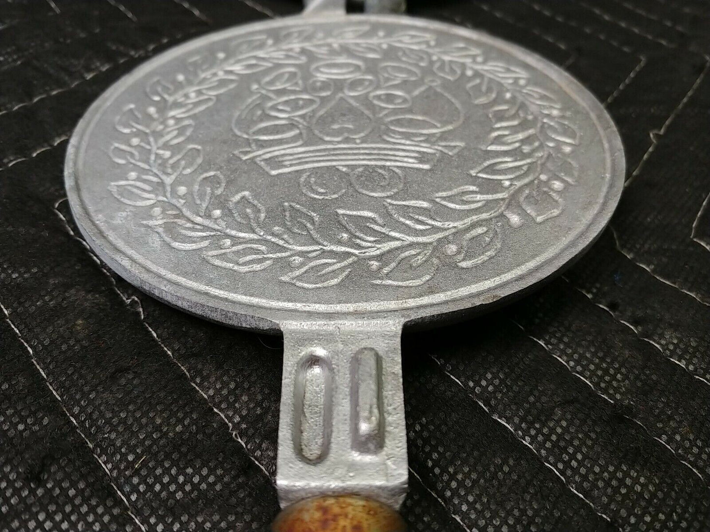 Nordicware Vintage Scandinavian Krumkake Iron red handles