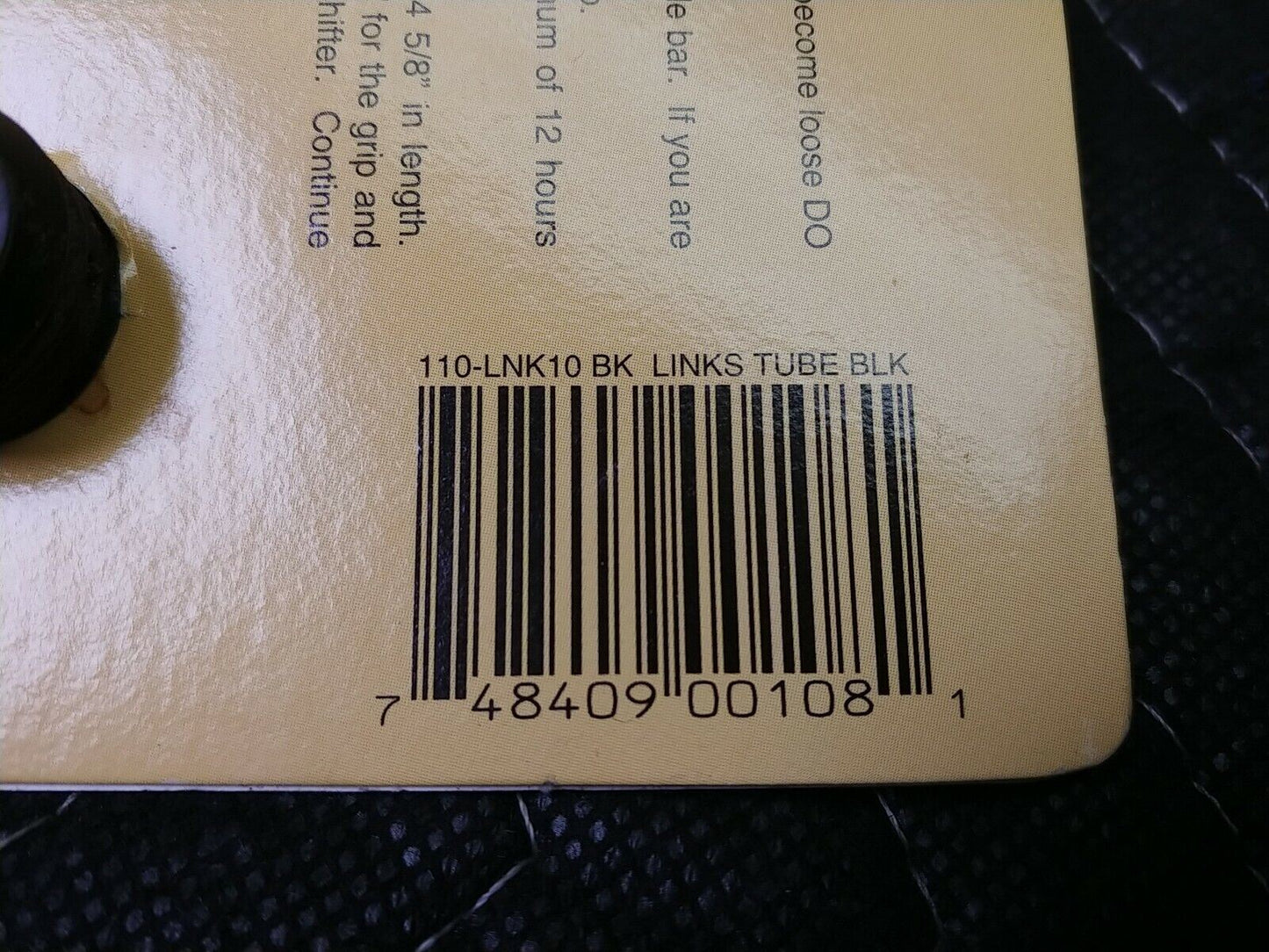 Vintage ATI Links The All Weather BMX Mountain Bike Grips , Yellow NOS