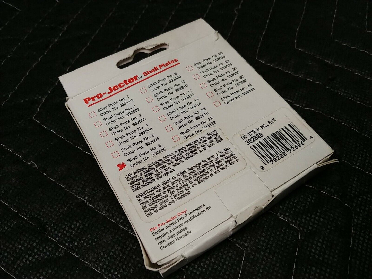 Hornady Pro-Jector Shell Plate #06- 392606