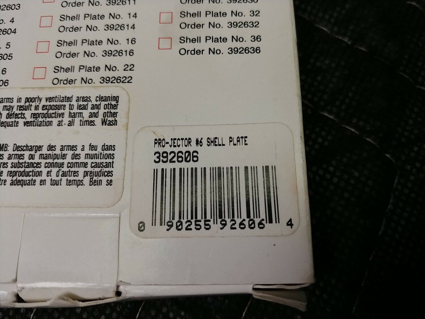 Hornady Pro-Jector Shell Plate #06- 392606