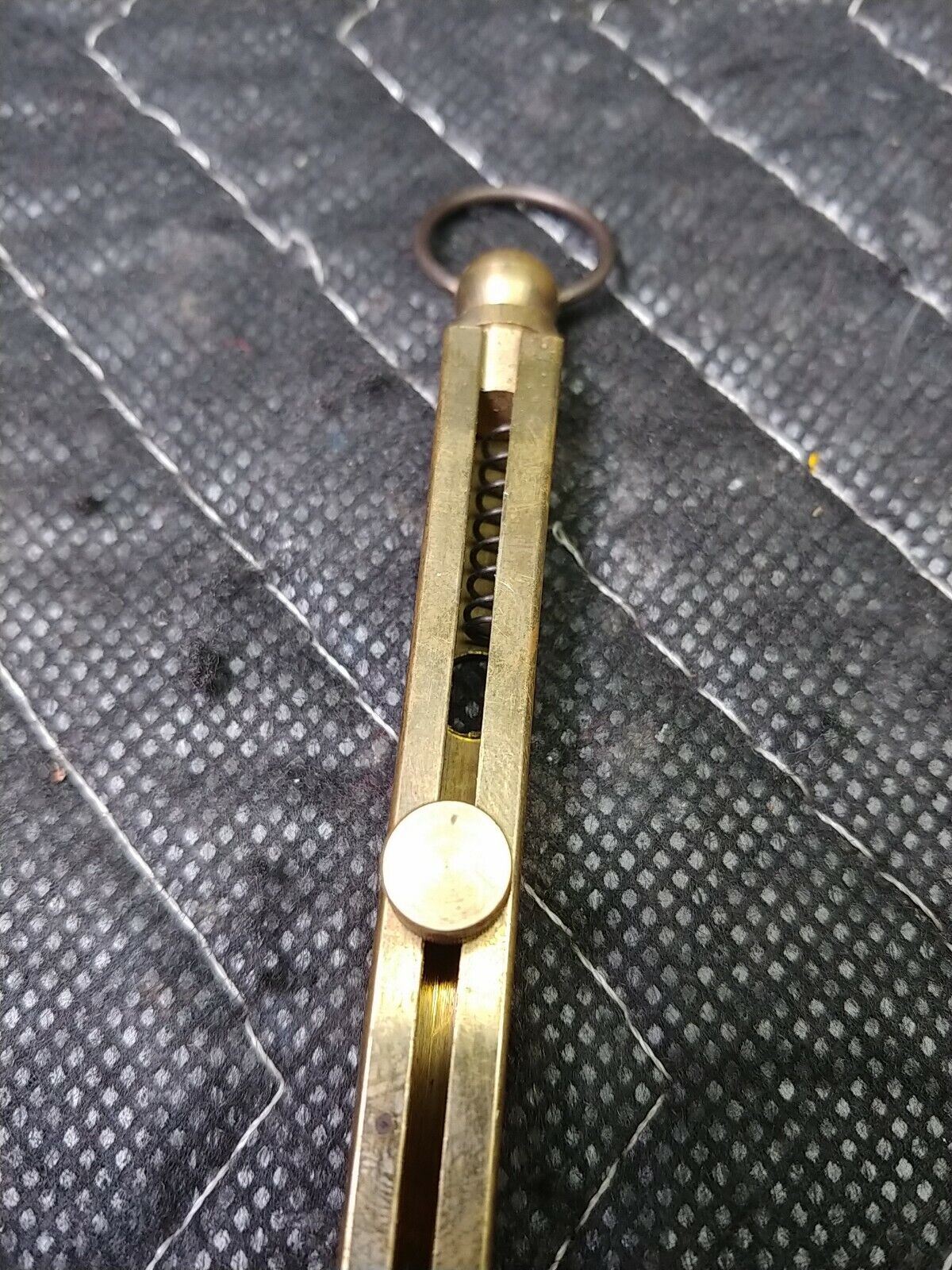 Vintage 120grain Brass Powder Measure & Vintage Universal Pattern Capper