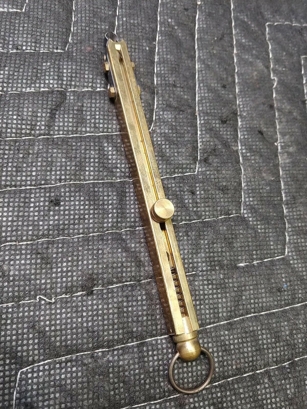 Vintage 120grain Brass Powder Measure & Vintage Universal Pattern Capper