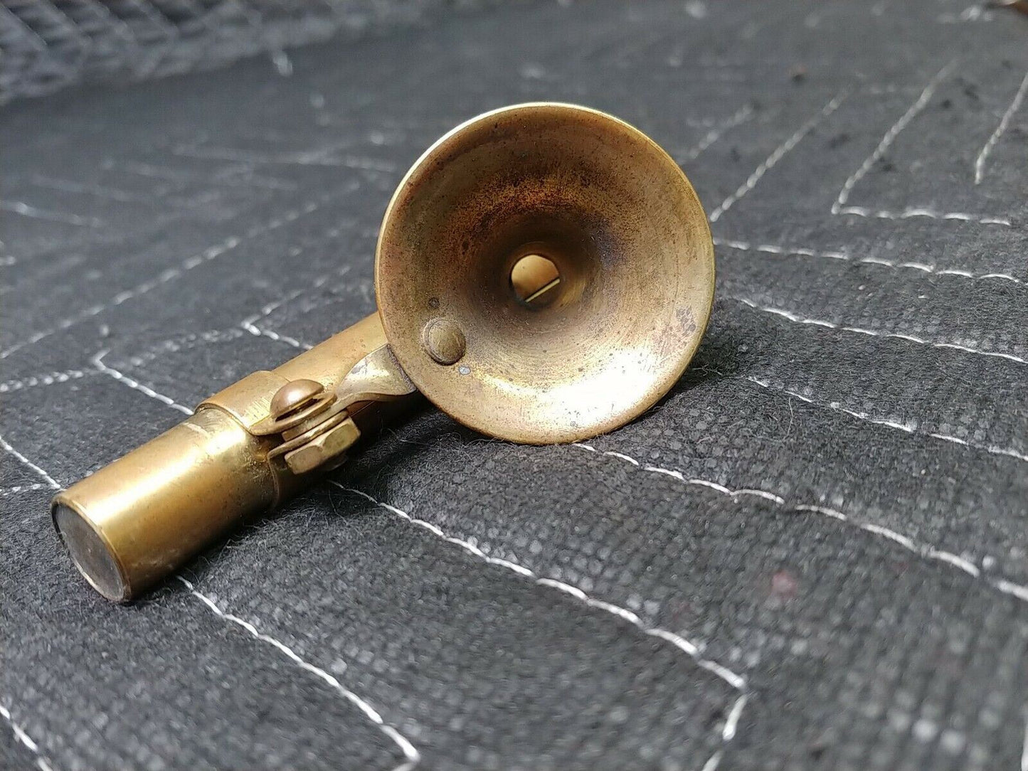 Vintage 120grain Brass Powder Measure & Vintage Universal Pattern Capper