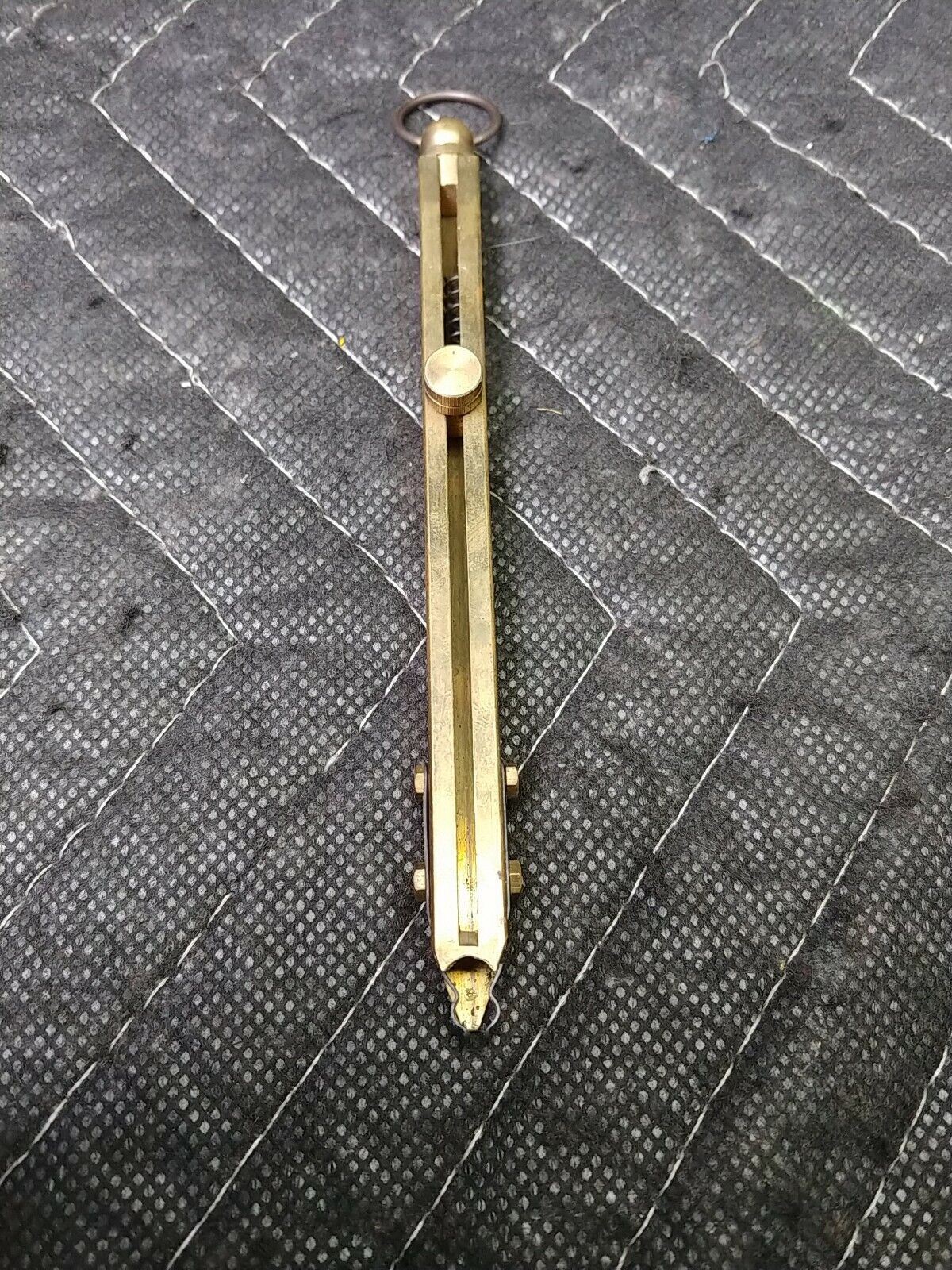 Vintage 120grain Brass Powder Measure & Vintage Universal Pattern Capper