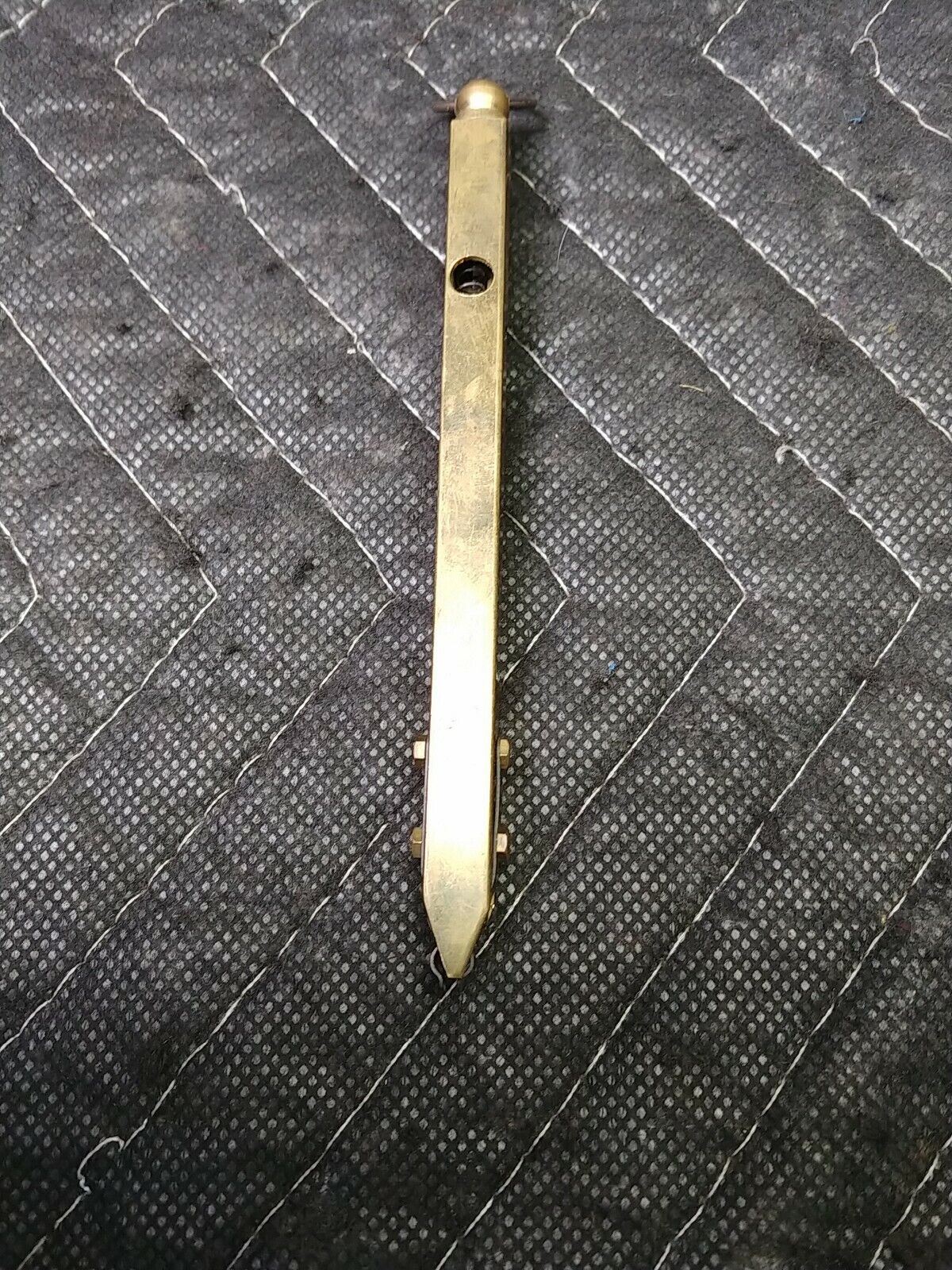 Vintage 120grain Brass Powder Measure & Vintage Universal Pattern Capper