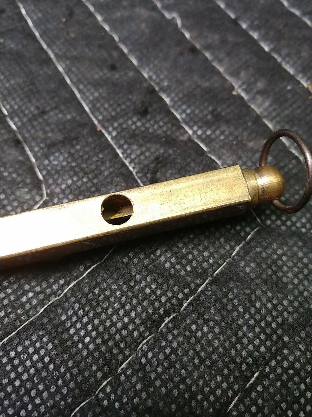 Vintage 120grain Brass Powder Measure & Vintage Universal Pattern Capper