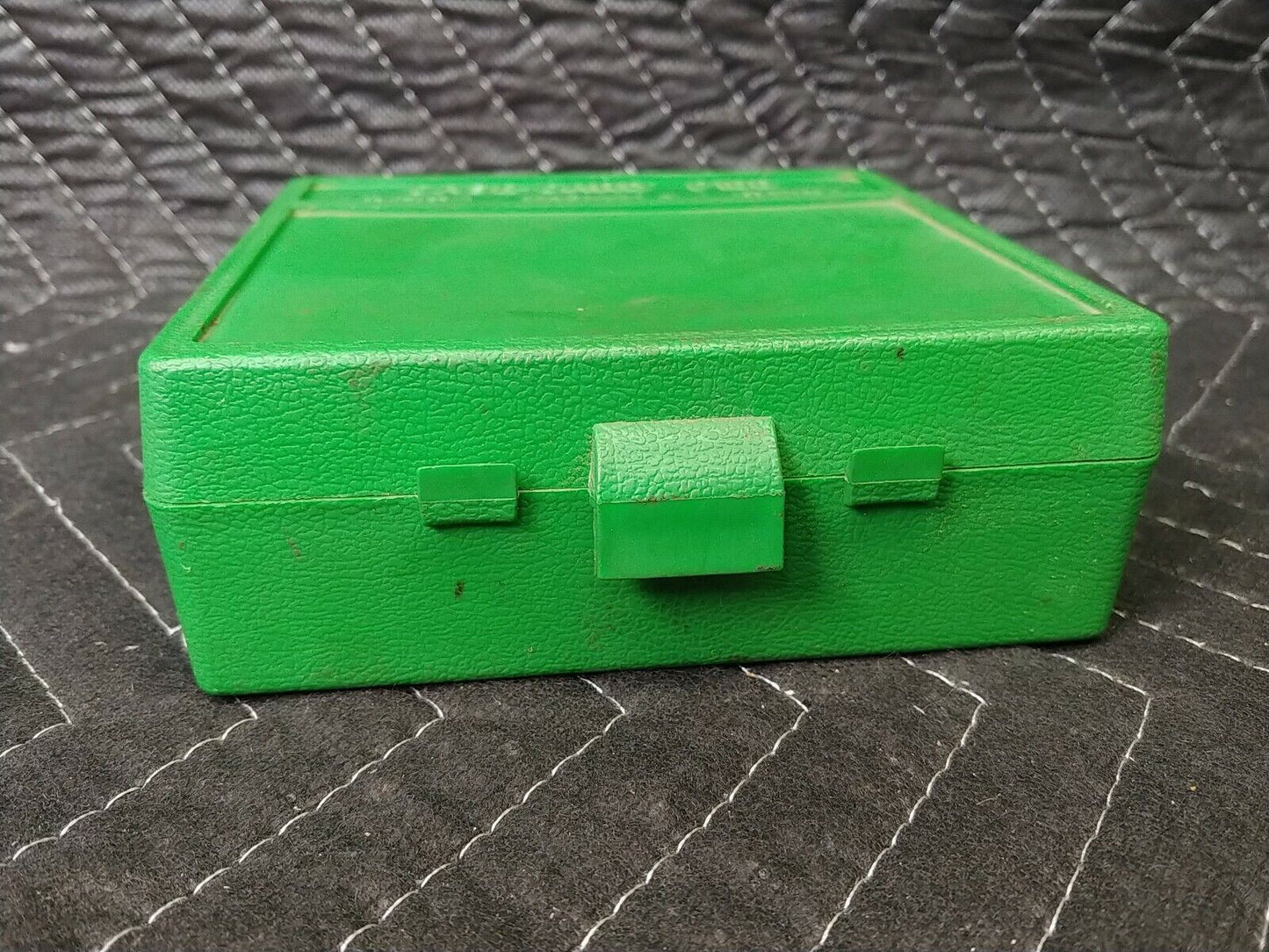 MTM 100 Round Flip Top Ammo Box Storage Case Handgun 45-44 Magnum Green