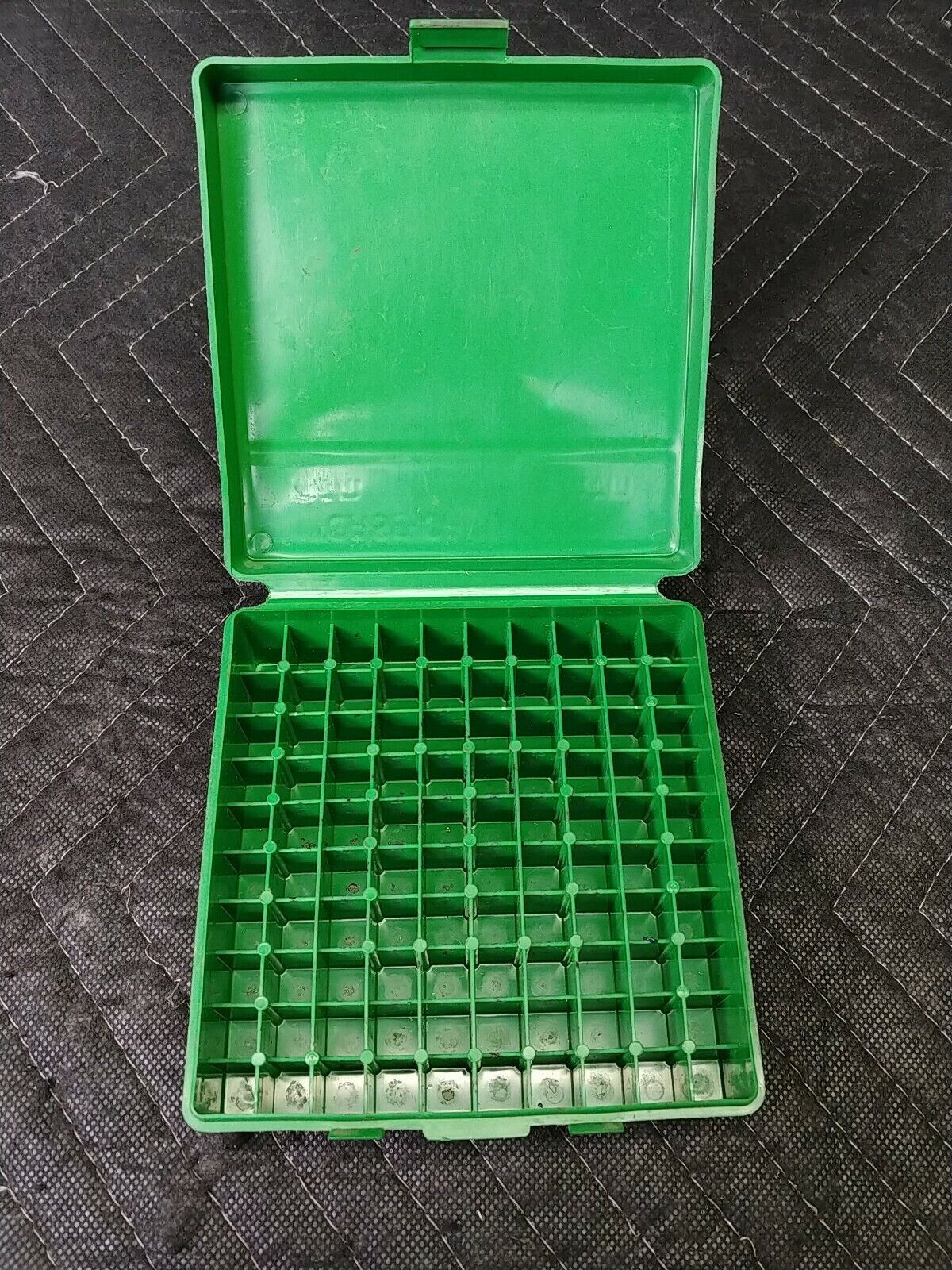 MTM 100 Round Flip Top Ammo Box Storage Case Handgun 45-44 Magnum Green