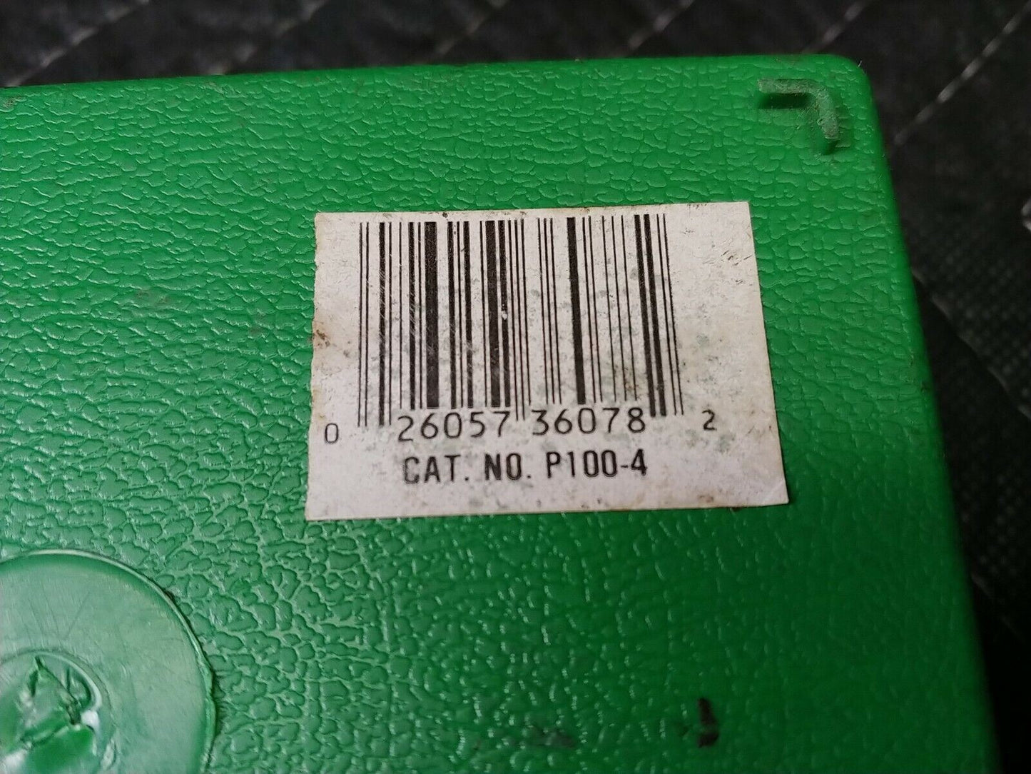 MTM 100 Round Flip Top Ammo Box Storage Case Handgun 45-44 Magnum Green