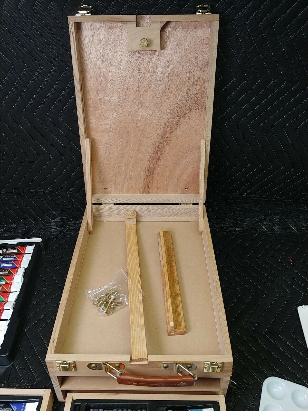 Royal & Langnickel 100+ Piece Sketching and Drawing Easel Artist Set Storage Box