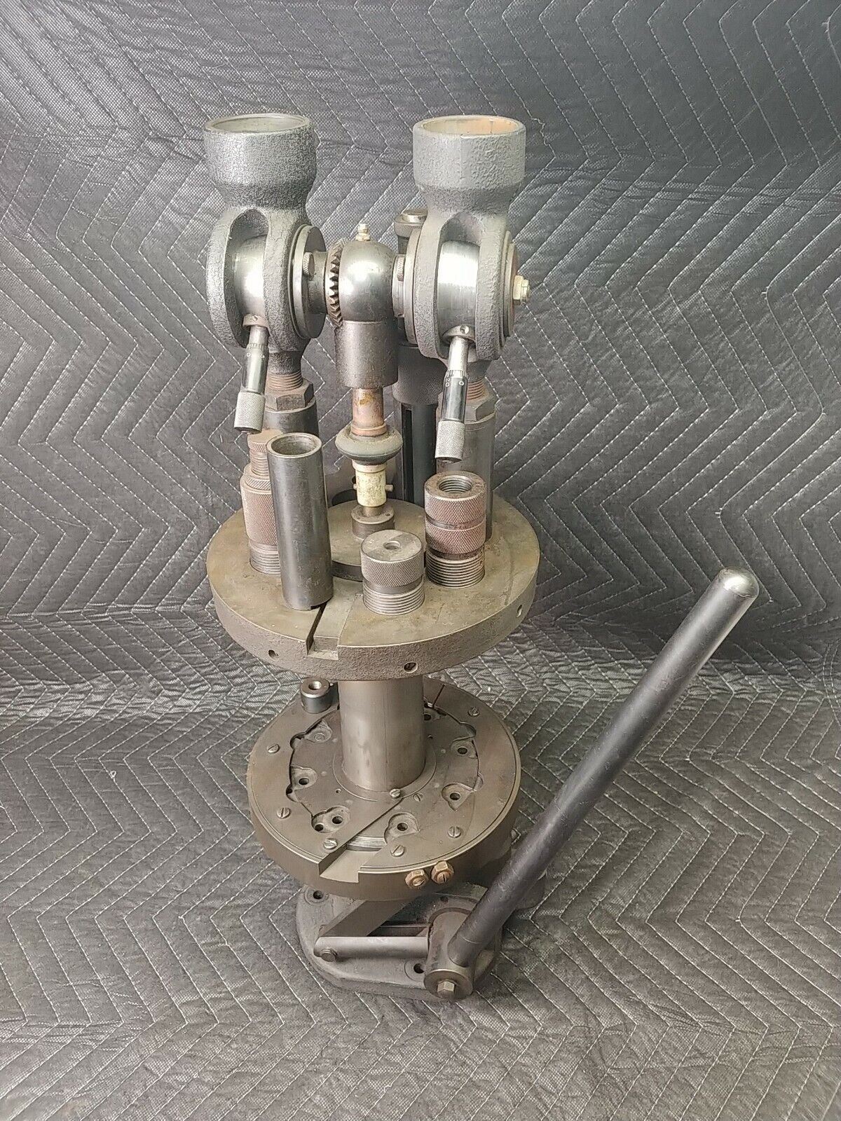 Vtg Hollywood Gun Shop Senior Turret Reloading Press Load Up To 12 ga w/ Manuals