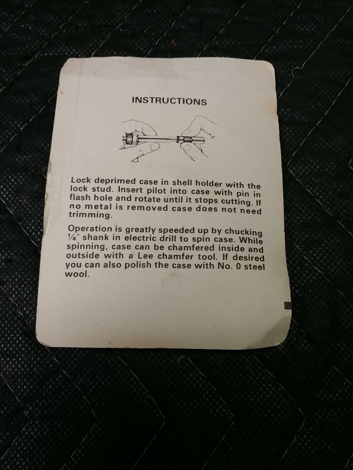 Lee- #90133- Case Length Gauge & Shell Holder- 7.62x39 Russian - New !!