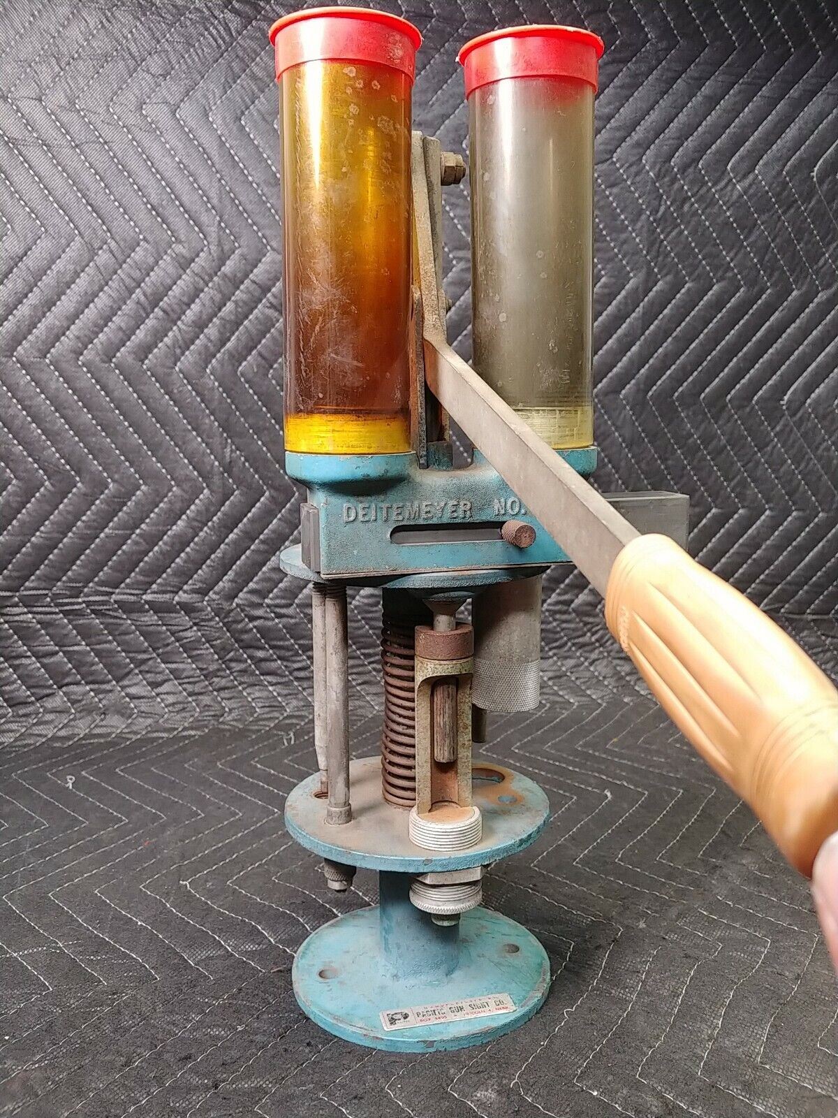 Pacific GunSight Deitemeye. NO.100 Shotgun Shell Reloader Press
