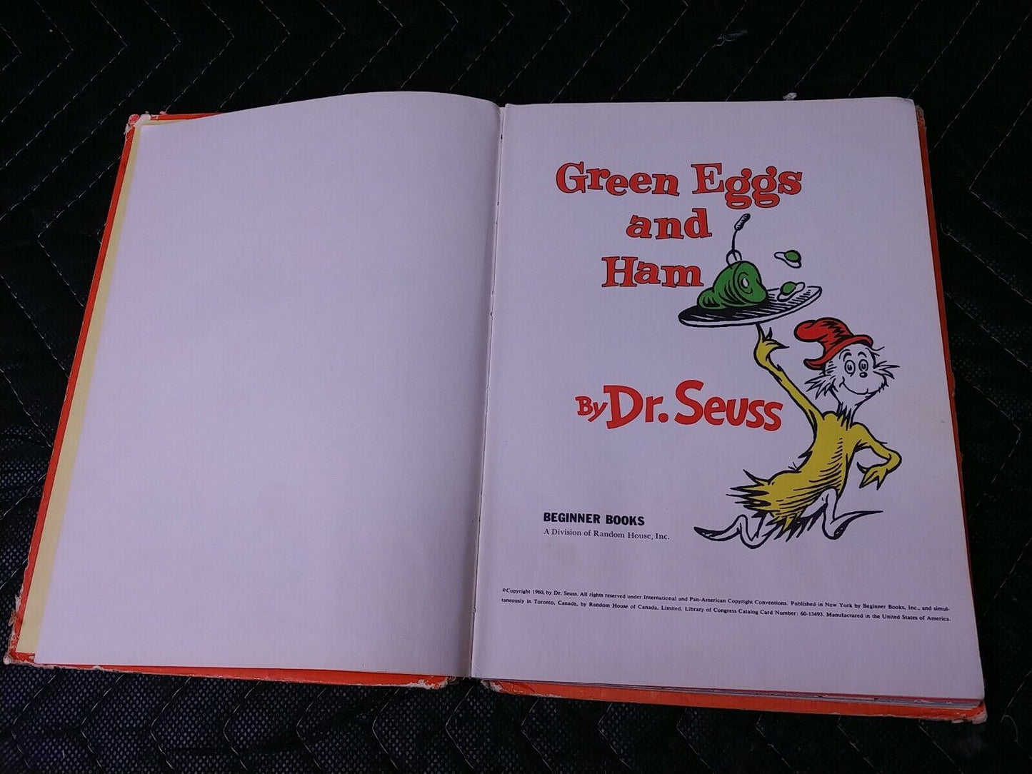Green Eggs And Ham ~ I Can Read It All By Myself Beginner Book Dr Seuss