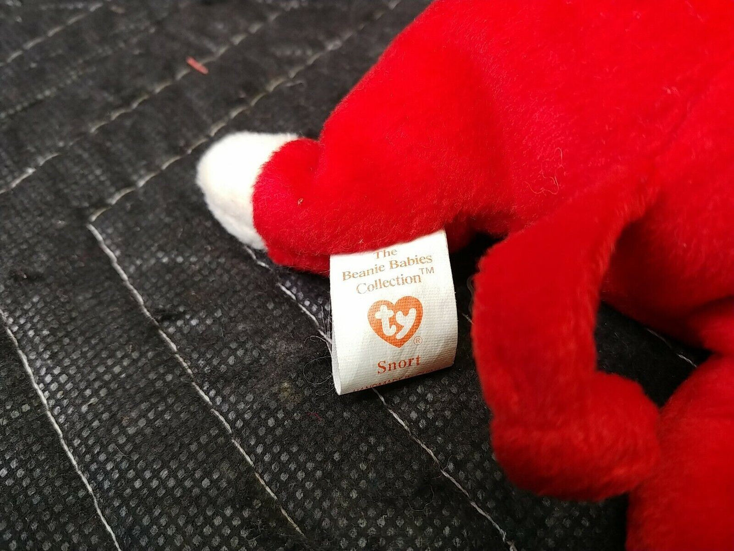 1995 Retired Snort the Bull Beanie Baby