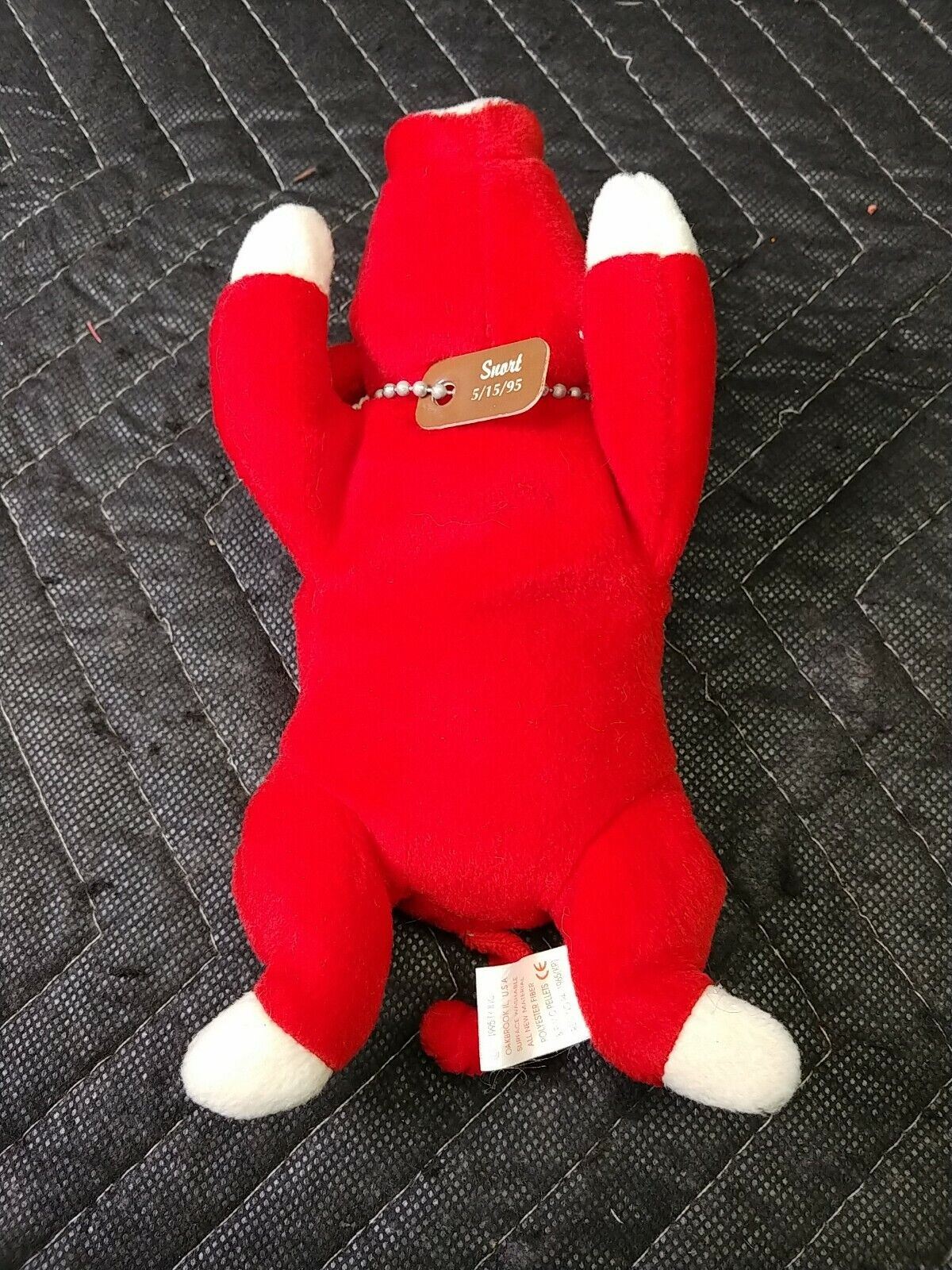 1995 Retired Snort the Bull Beanie Baby