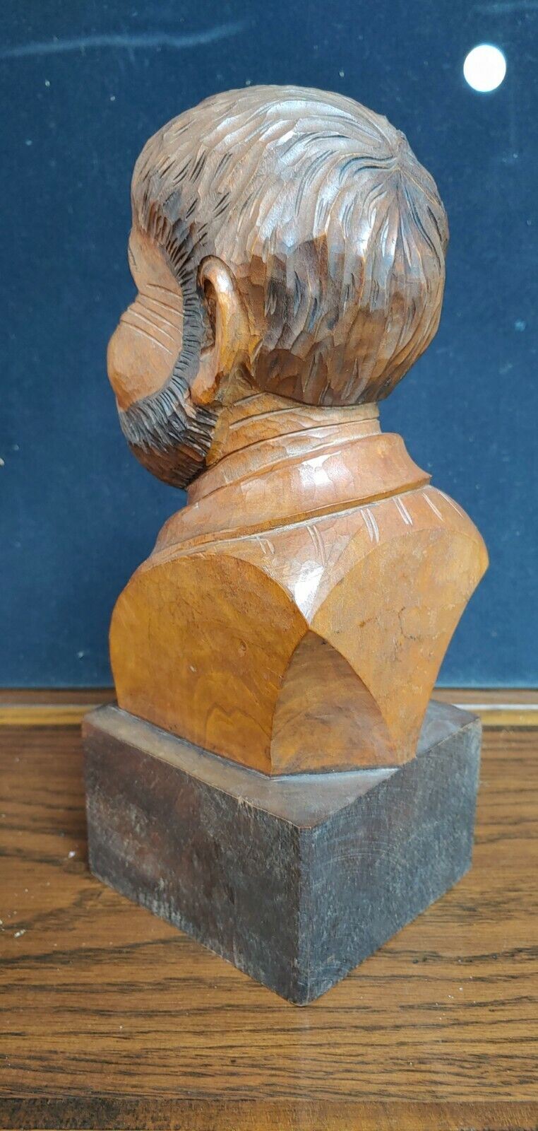 Vintage Carved Wood Bookends Don Quixote & Sancho Panza Ouro Made In Spain NICE