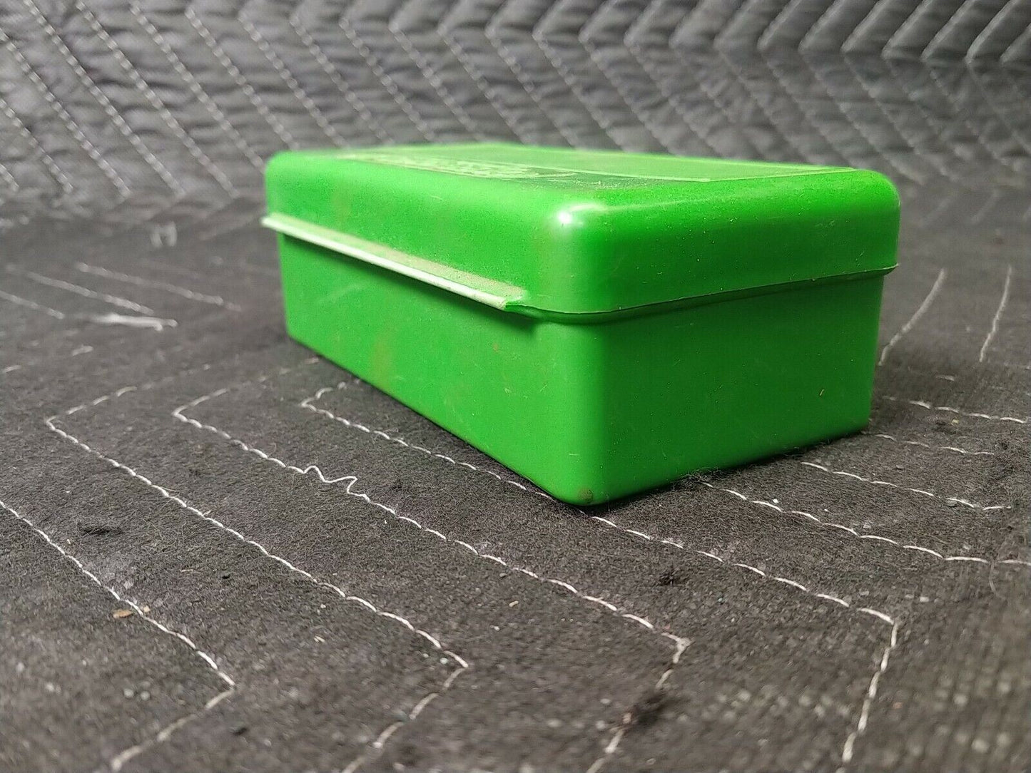 MTM Case-gard 50 Green Plastic Reloading Ammo Box 45-44 caliber