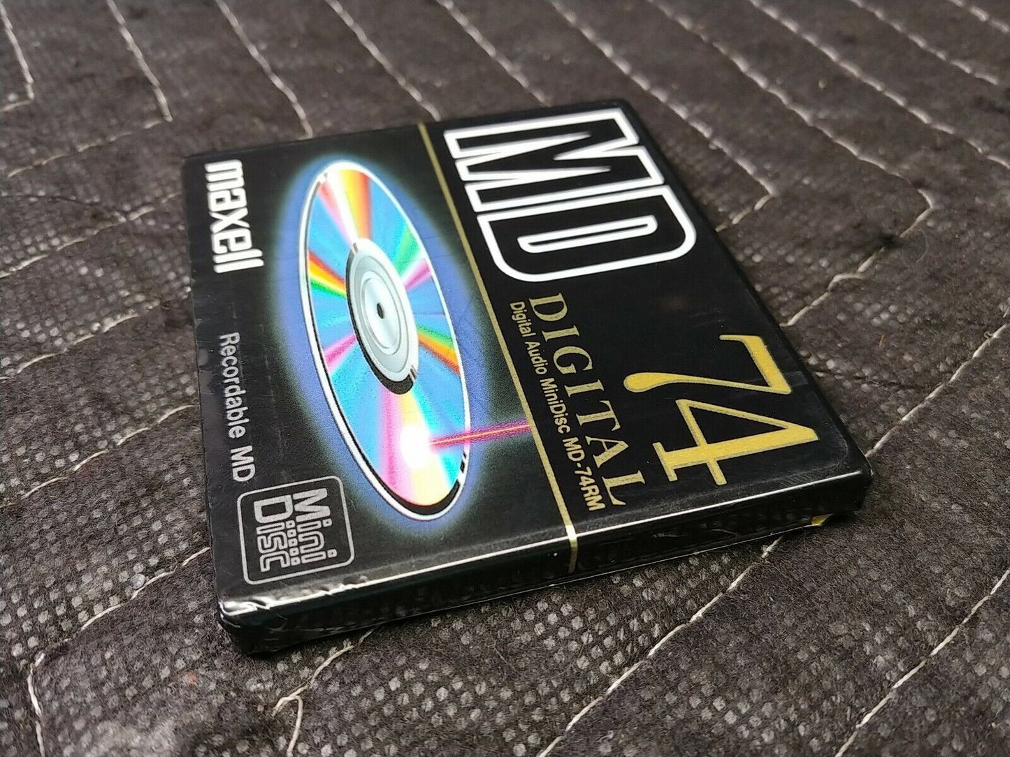 Maxell recordable blank MiniDisc 74 min MD-74RM New Sealed Made In Japan