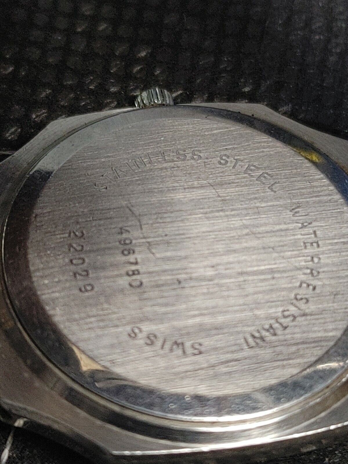 Vintage Bucherer Quartz Watch w/ New Battery Original Band - Circa 1970's