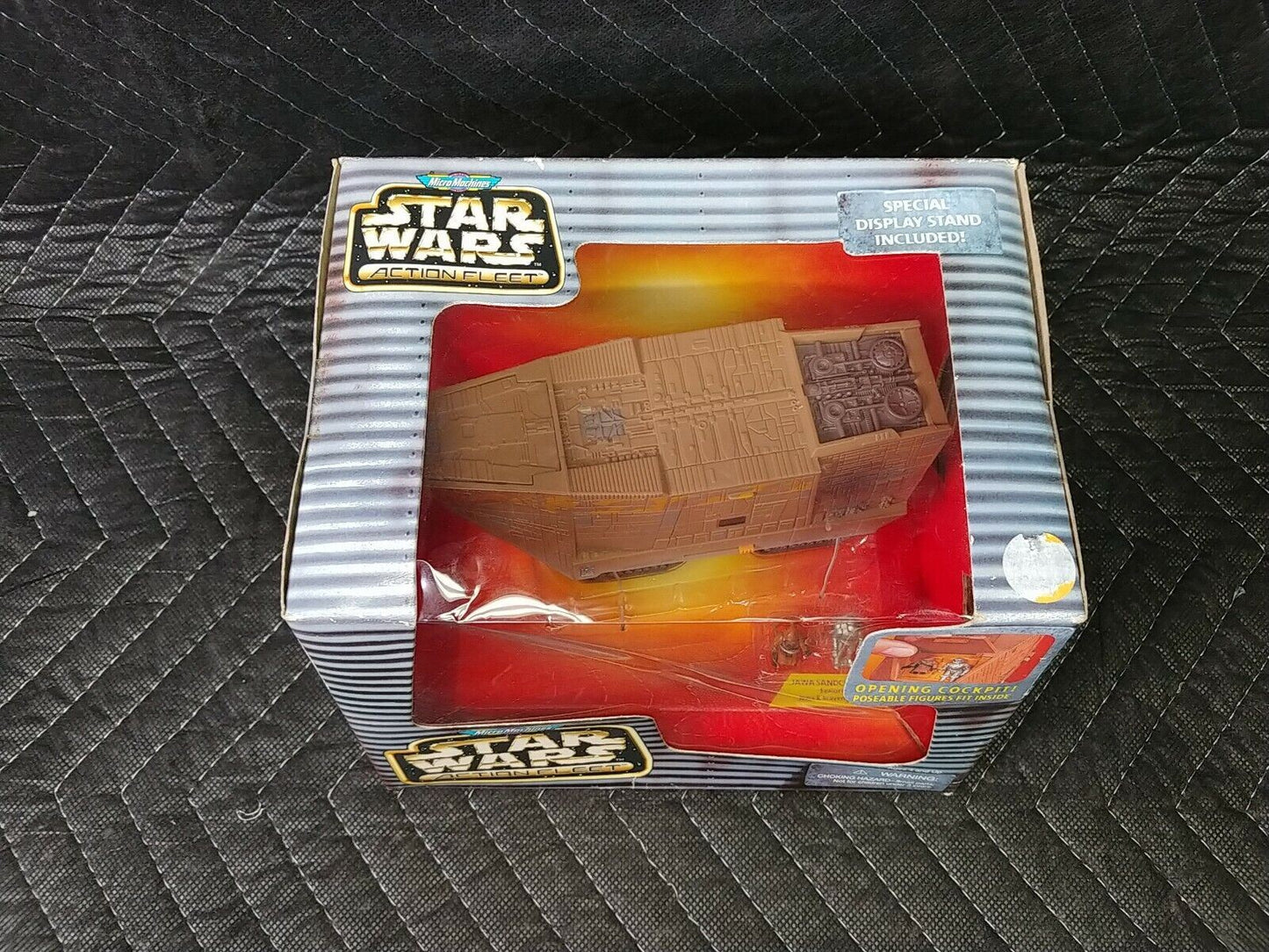 Vintage Star Wars Action Fleet Jawa Sandcrawler Micro Machines Galoob