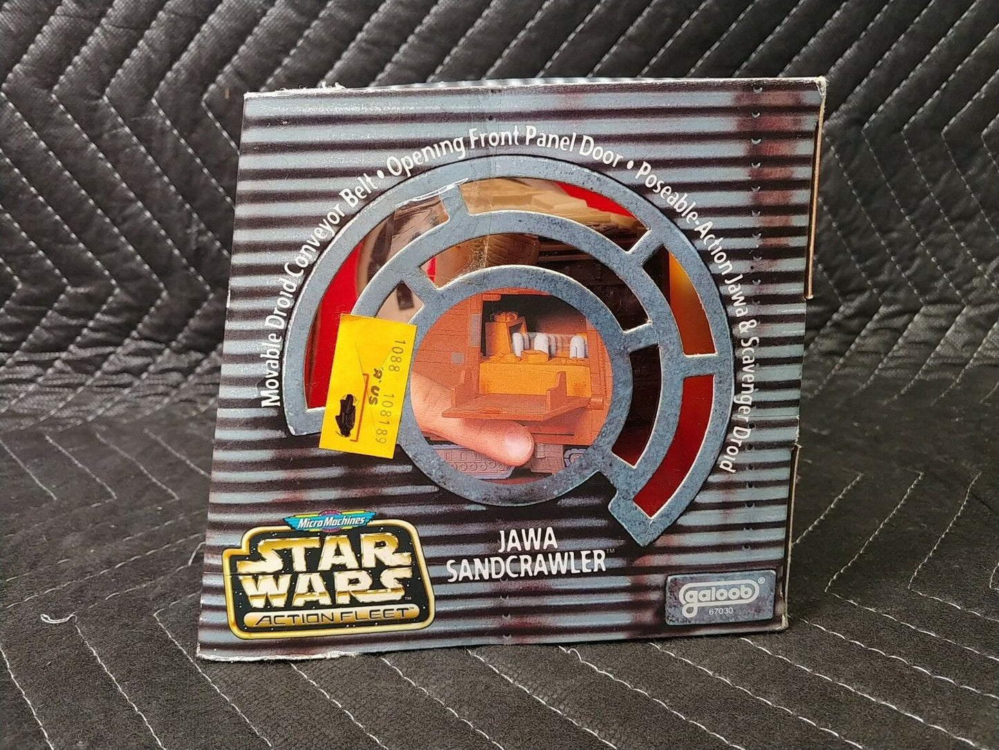 Vintage Star Wars Action Fleet Jawa Sandcrawler Micro Machines Galoob