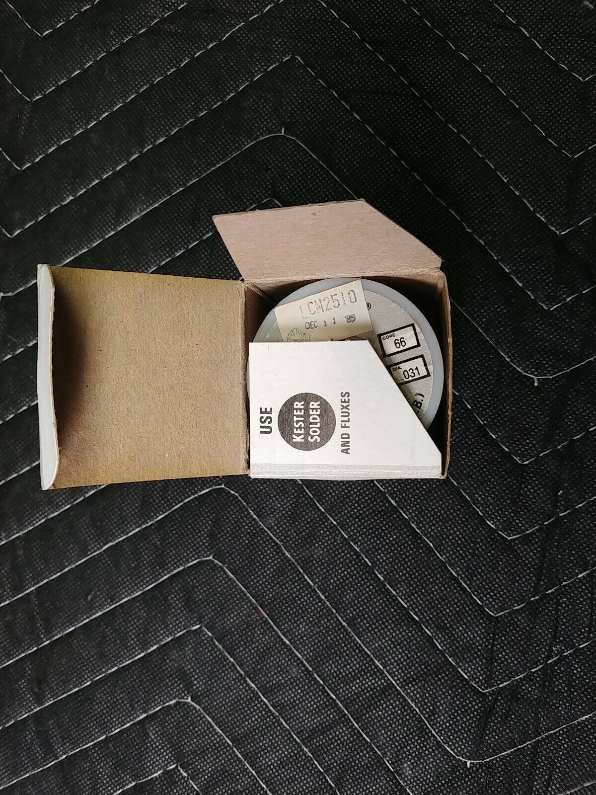 Kester 232" Resin Core Solder Alloy QQ-S-571 W-RMA-P3 .031" Diameter Core #56