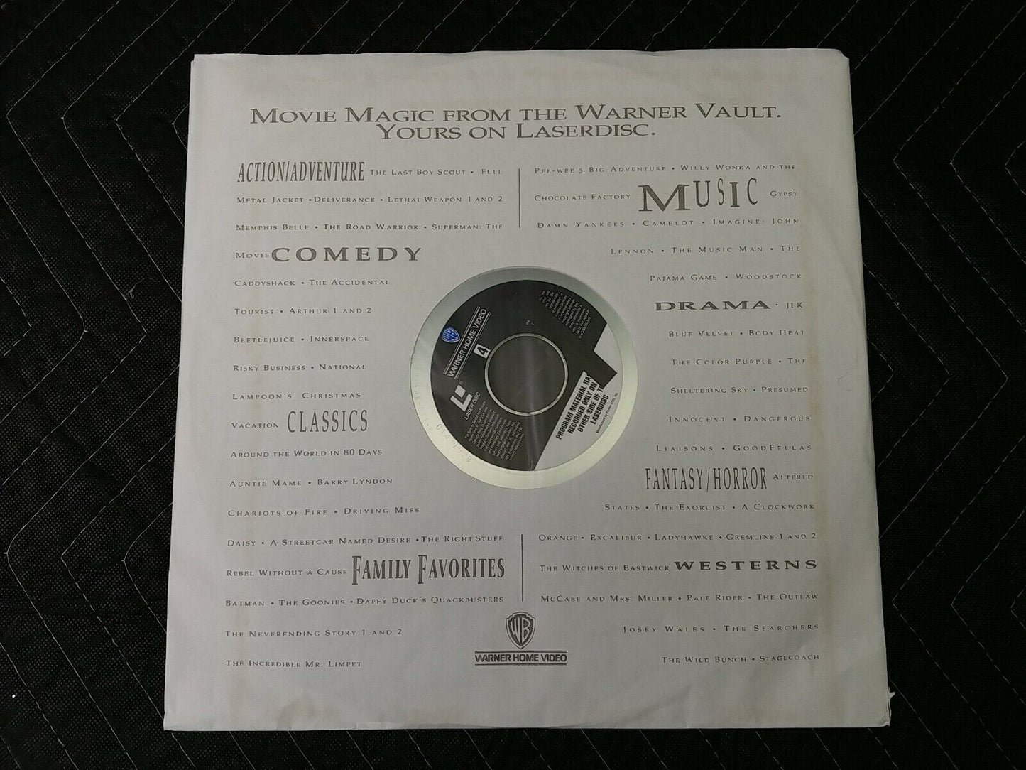 BATMAN FOREVER Laser Disc