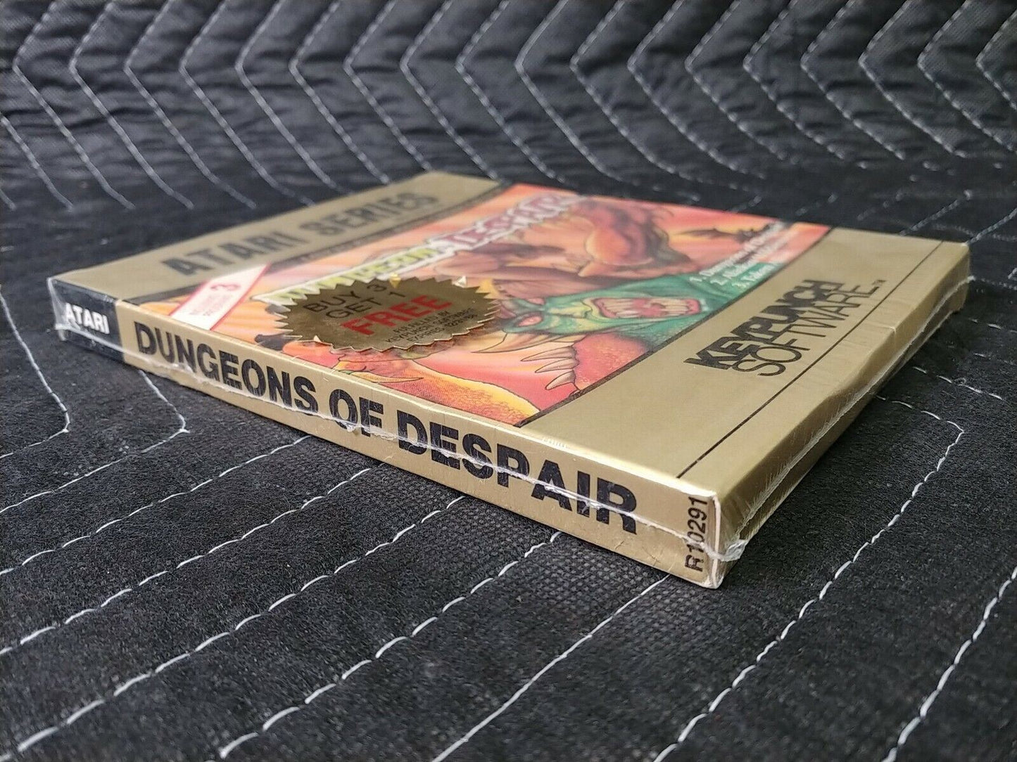 SEALED Dungeon Of Despair Vintage Atari 800 130XE 48K Brand New Disk Game