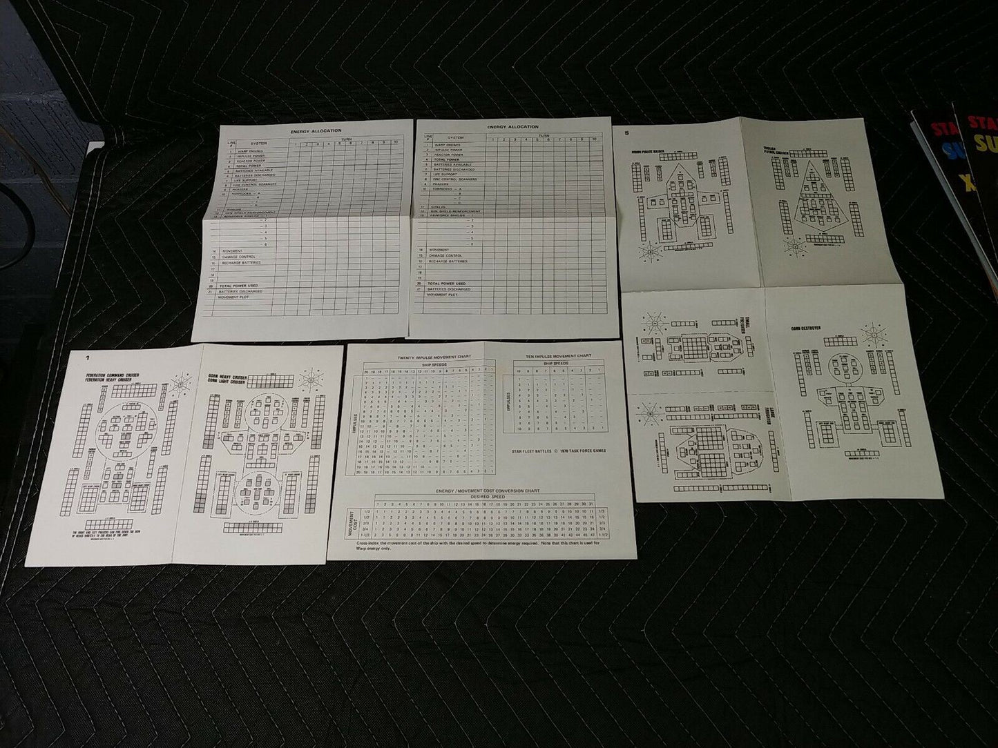 Star Fleet Battles Vol 1 & Vol 2- Task Force Games