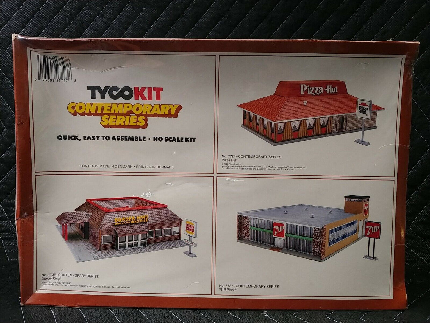 Tyco HO 7 UP Plant Kit # 7727/Sealed