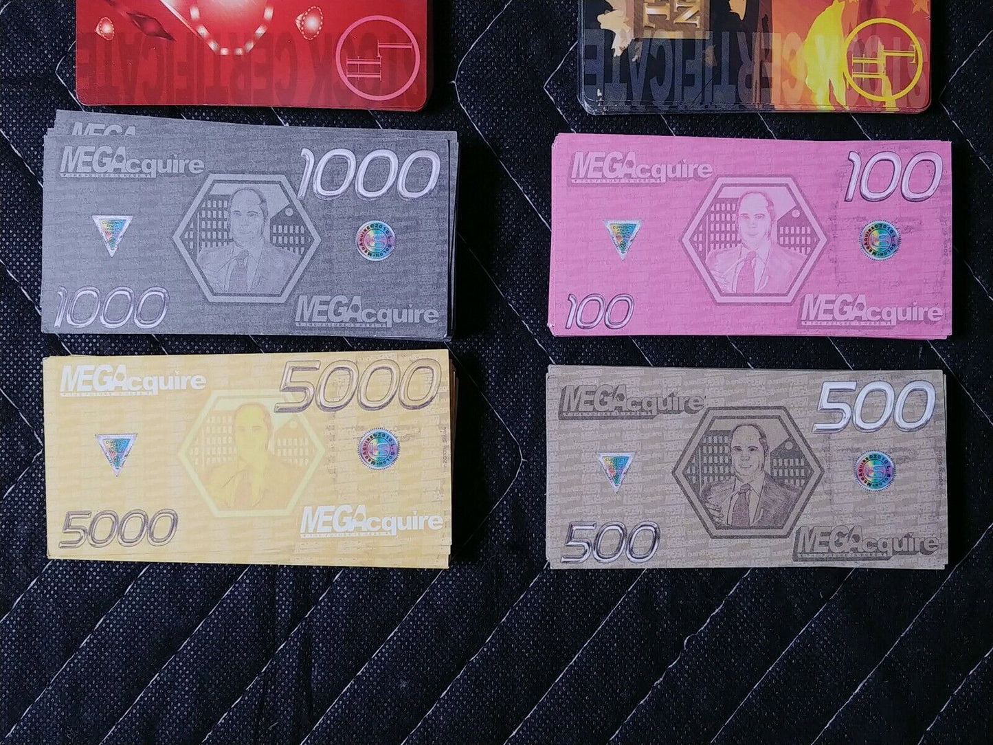 MegaAcquire 2012 Kickstarter Wealth Building Board Game 3 - 6 Players 13+