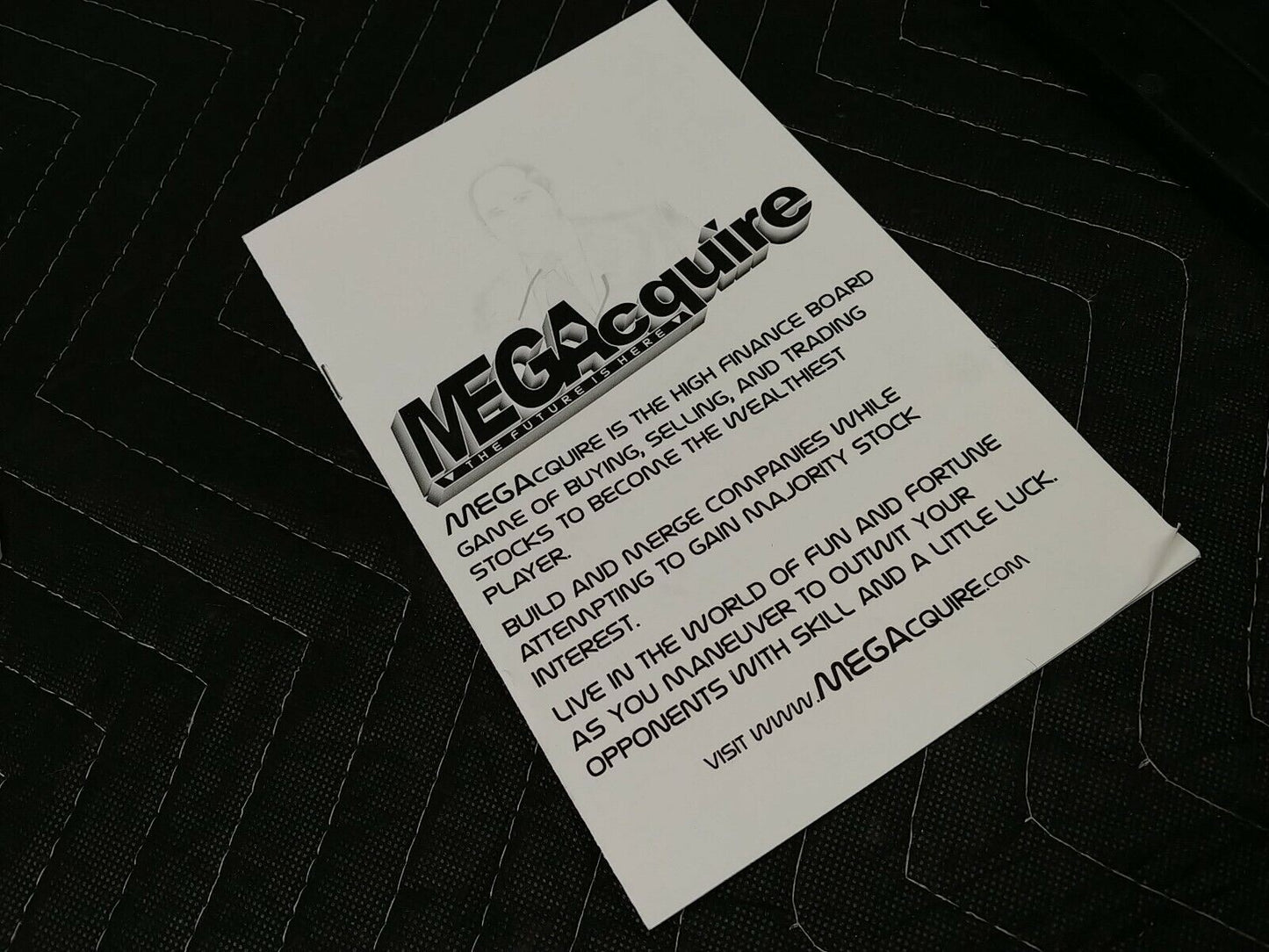 MegaAcquire 2012 Kickstarter Wealth Building Board Game 3 - 6 Players 13+