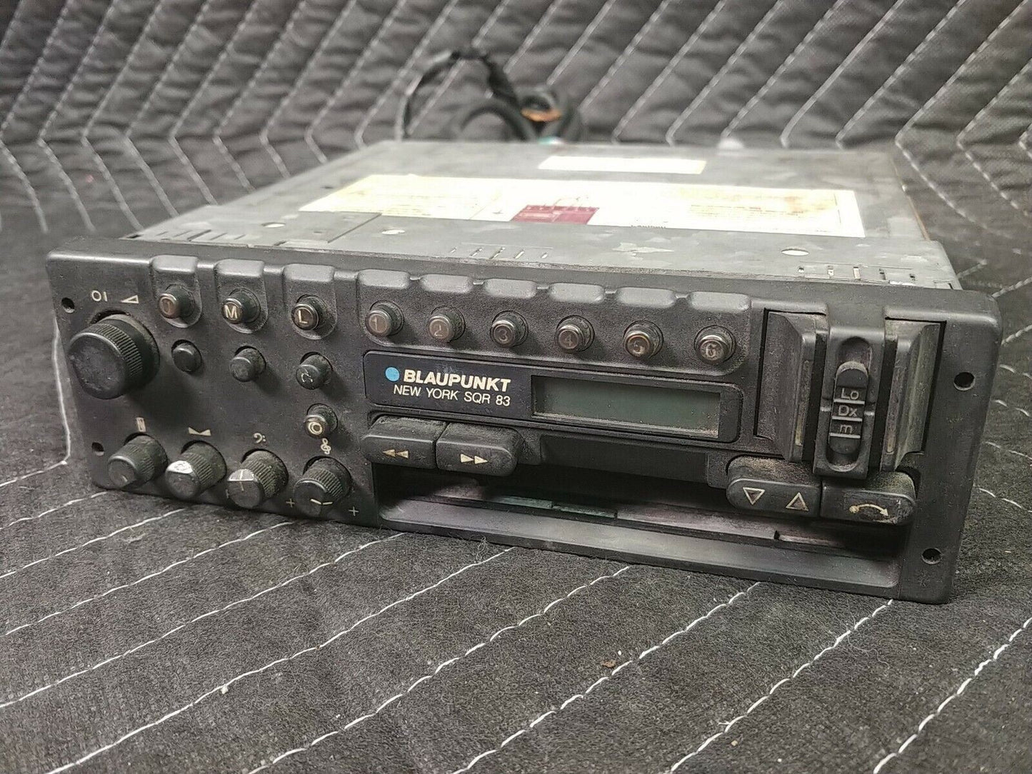 Blaupunkt New York SQR83 Car Stereo Cassette With Amplifier Porsche 911 928 944