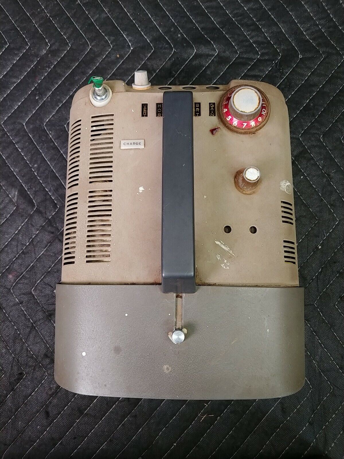 VERY RARE 1961 WORKING SONY 8-301W Transistor TV - With Case