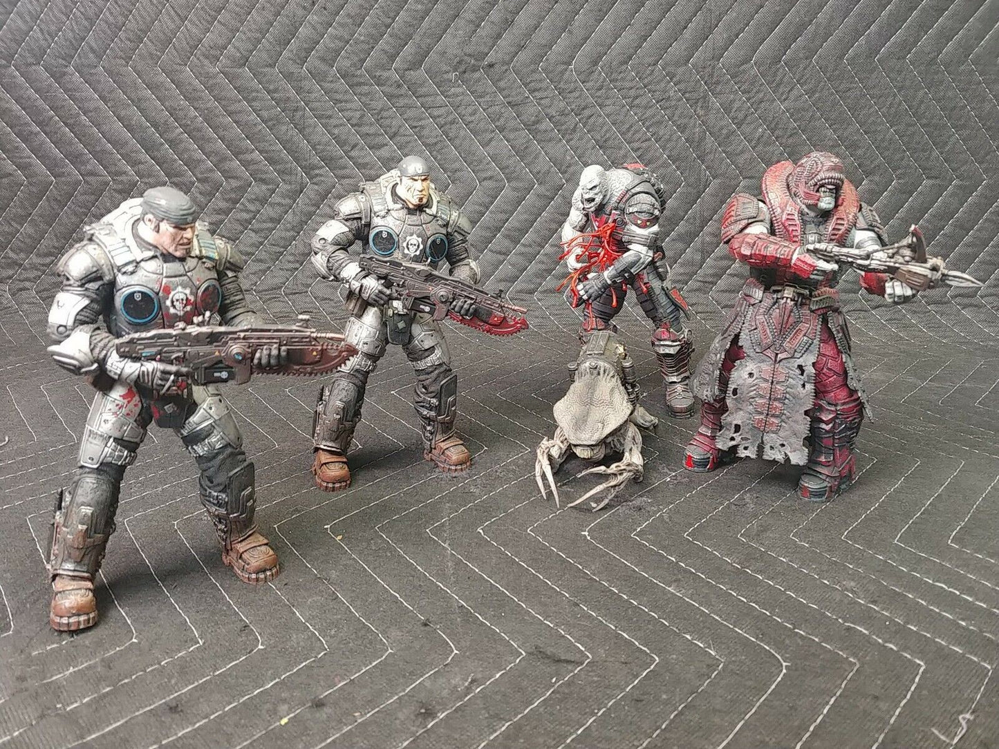 Lot of 5 - NECA Gears of War Action Figures
