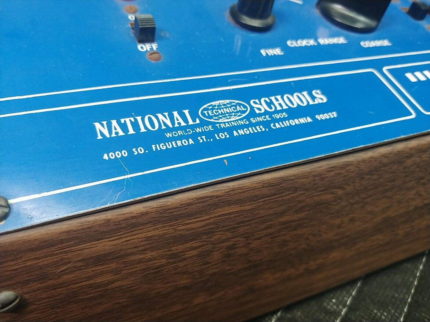 VINTAGE NATIONAL TECHNICAL SCHOOLS CIRCUIT COMPU-TRAINER