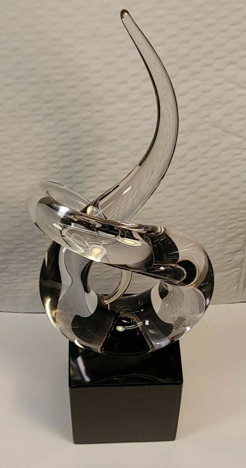 Vintage Renato Anatra Large Vetri Murano Studio Art Glass Sculpture Signed