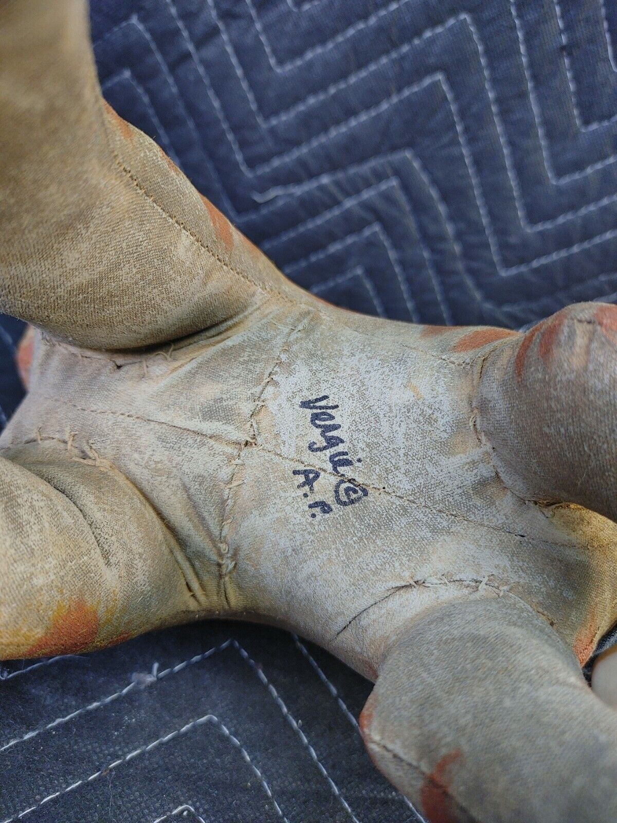 Vintage Vergie Lightfoot Cat Signed A.P. Artist Proof - Hand Made Original