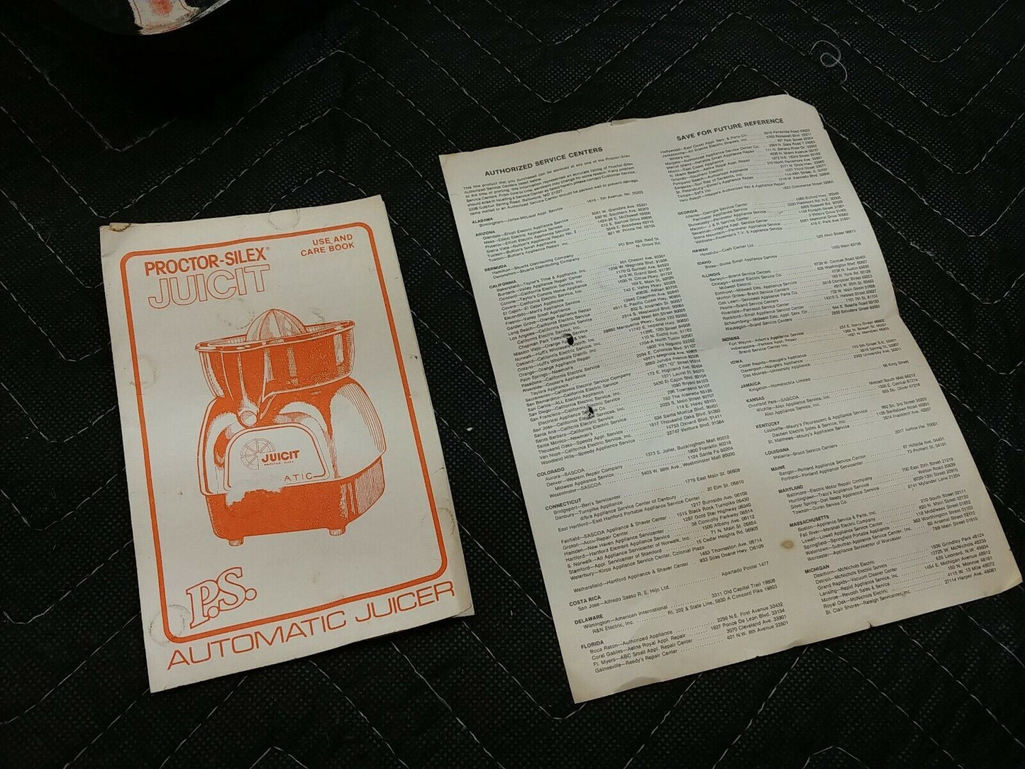 NOS Vintage Proctor Silex Automatic "Juicit" Citrus Juicer Chrome Electric & BOX