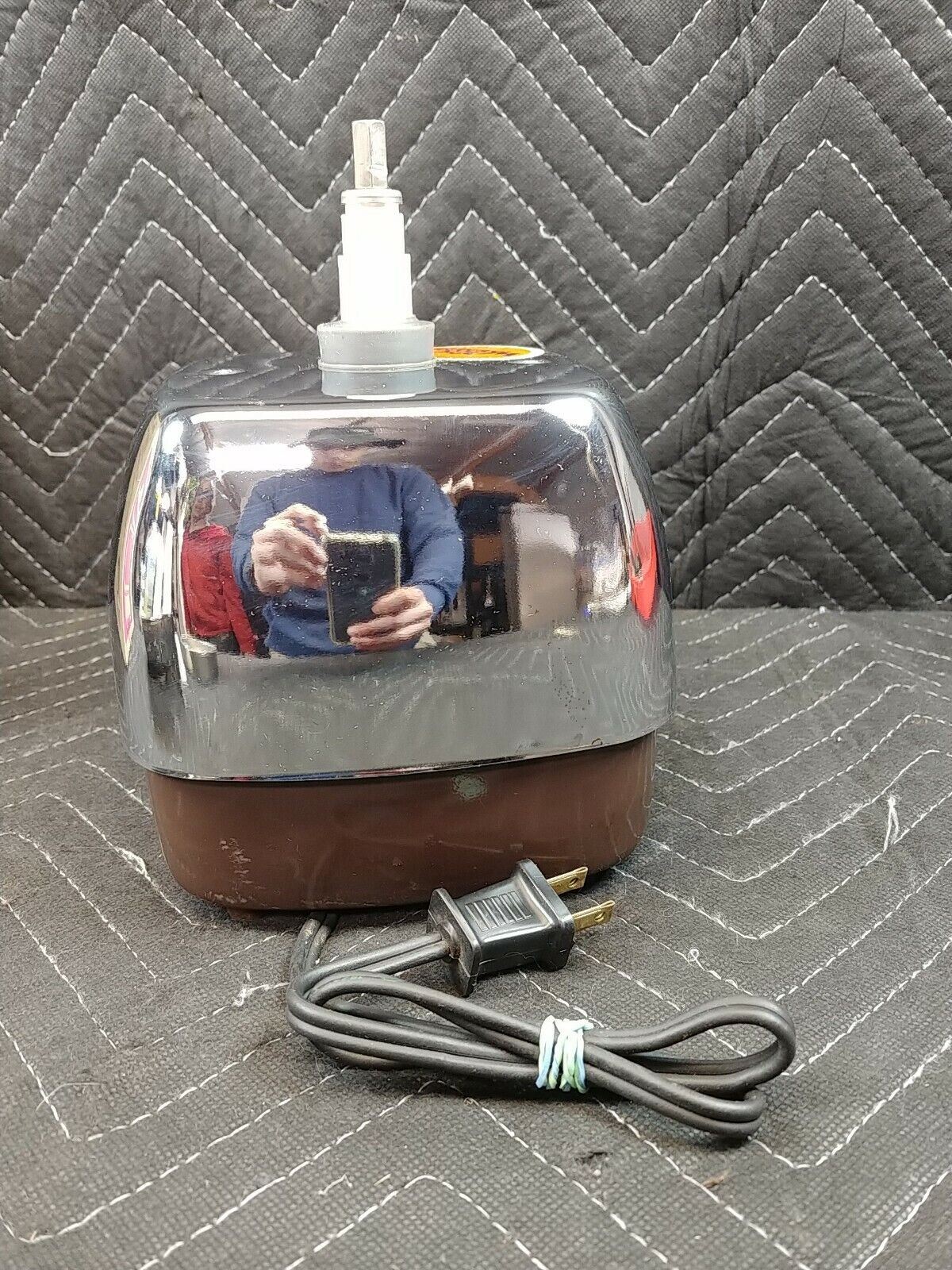 NOS Vintage Proctor Silex Automatic "Juicit" Citrus Juicer Chrome Electric & BOX