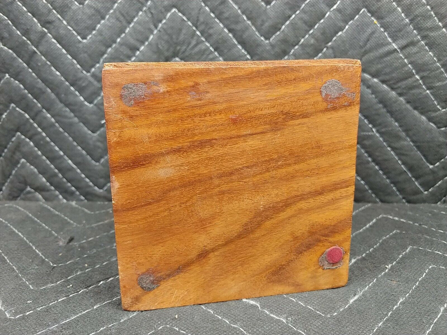 Maritime Marine Nautical Compass In Wood Box Old Vintage Navigational Tool