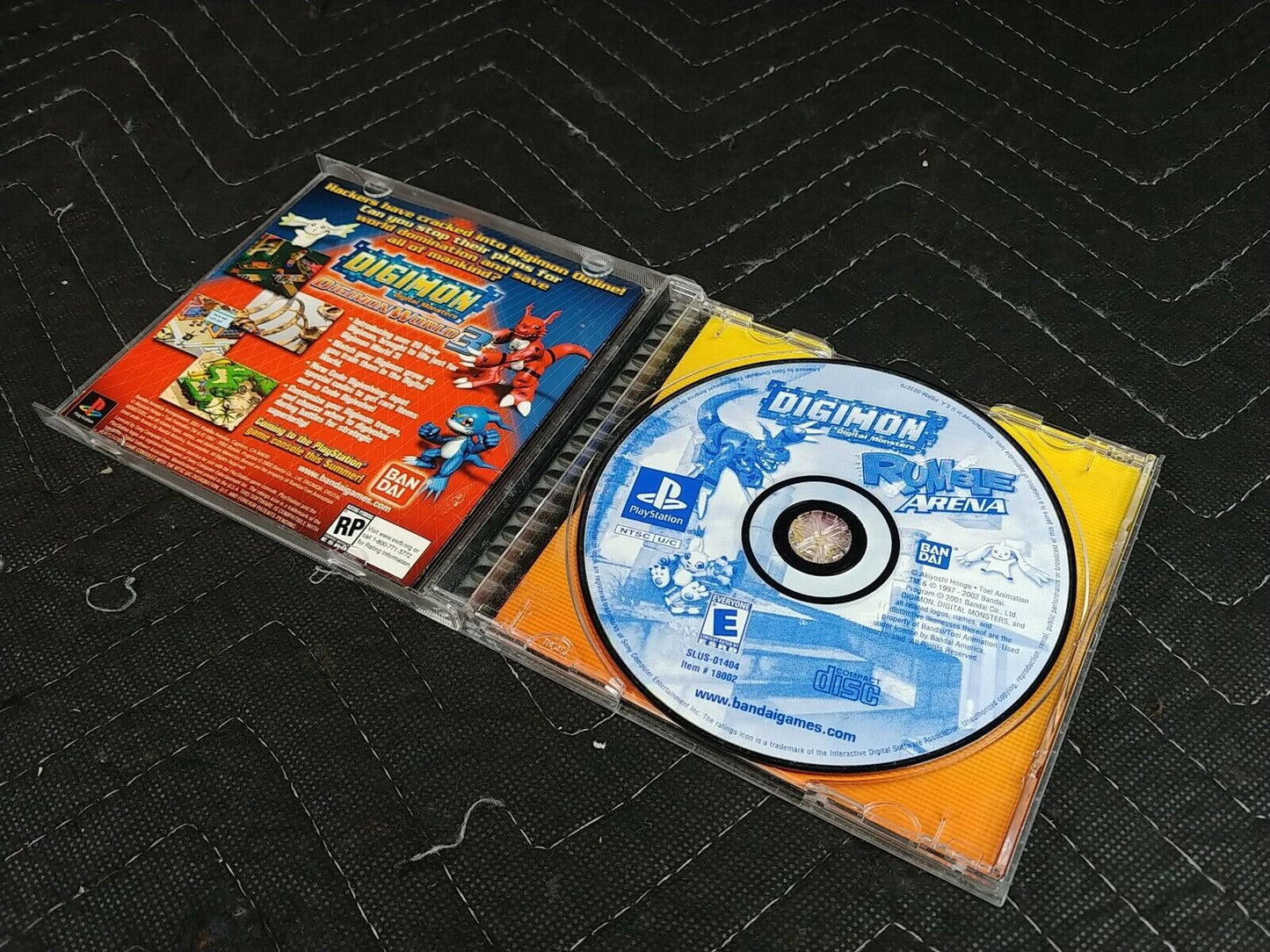 Digimon Rumble Arena (Sony PlayStation 1, 2002) PS1