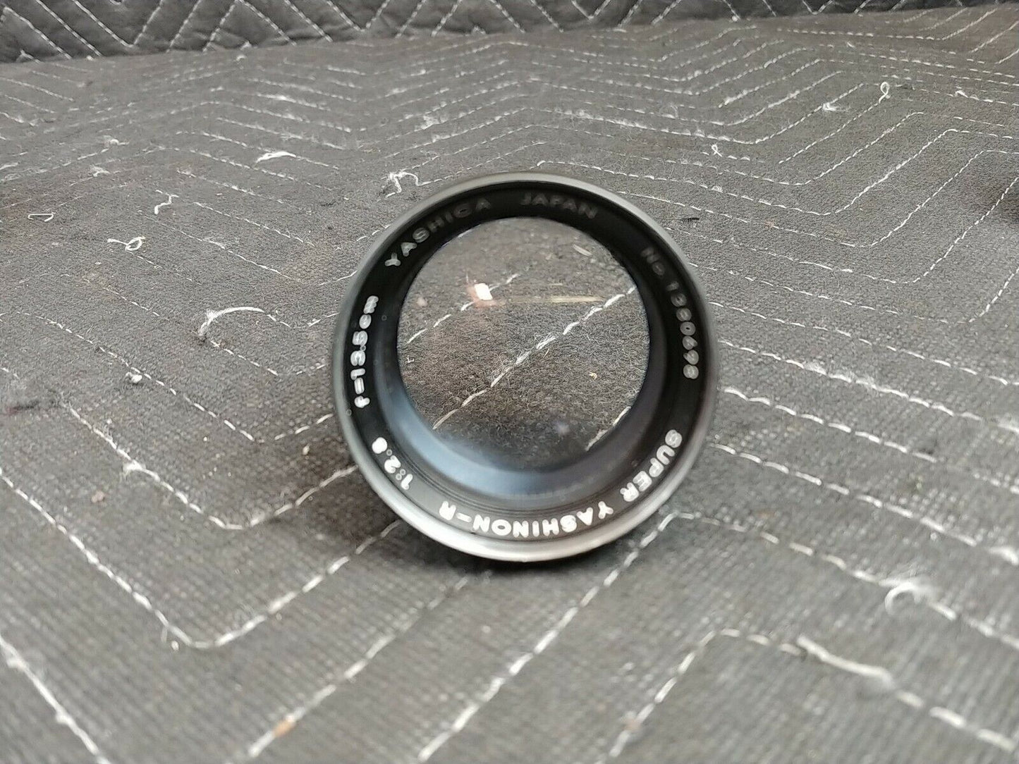 Yashica Super Yashinon-R 13.5cm F2.8 Japan No.1380698 Original Leather Case