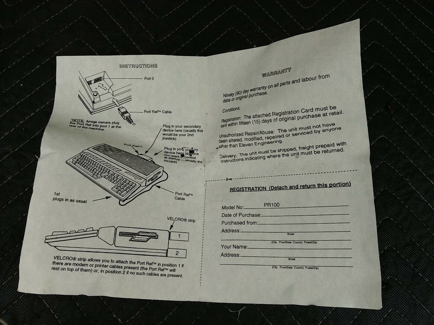 Port Ref Electric Port Switcher for Atari ST