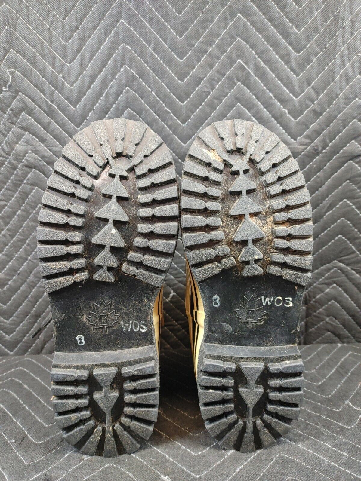 Sorel Caribou Boots Wool Inserts Womens 8 WOS Made in Canada Snow Shoes