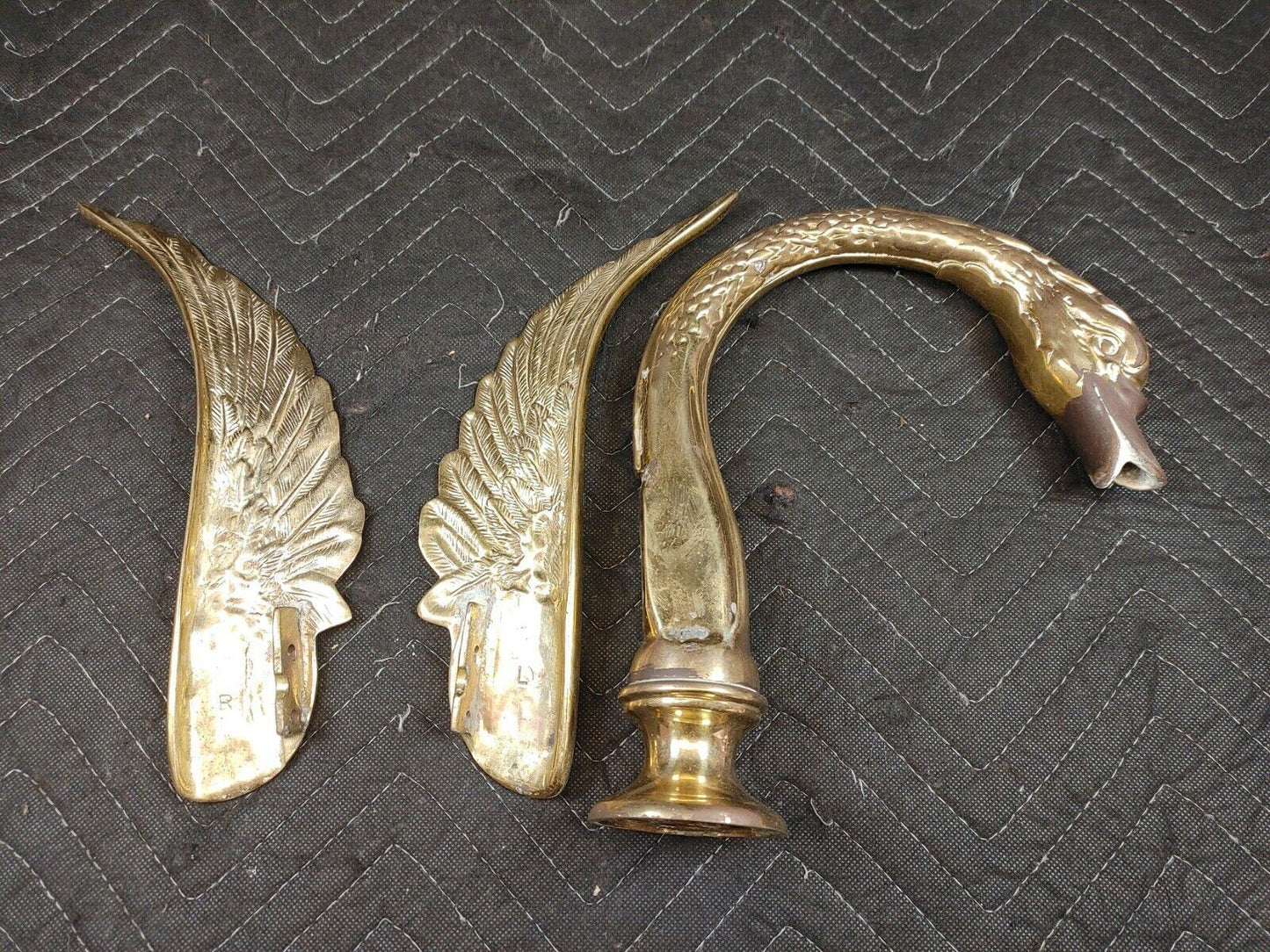 Vintage Swan Faucet Spout Fountain Tub Phylrich Sherle Wagner