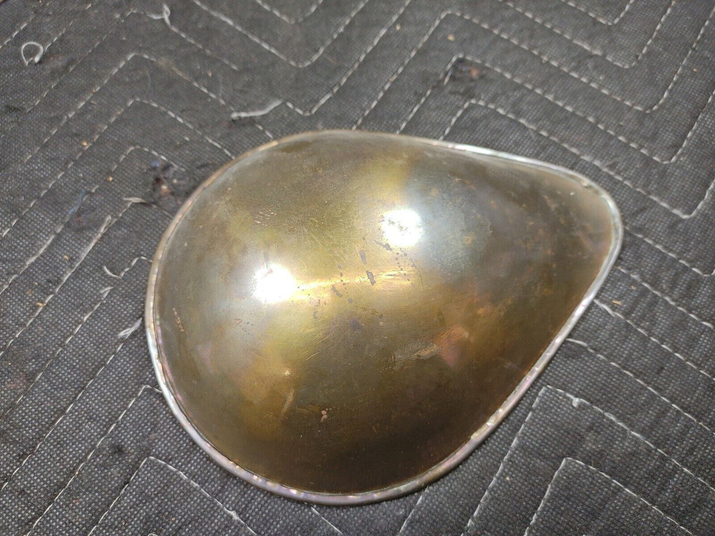 Vintage LIBRASCO Cast Iron & Brass Apothecary Scale w/7 Brass Weights