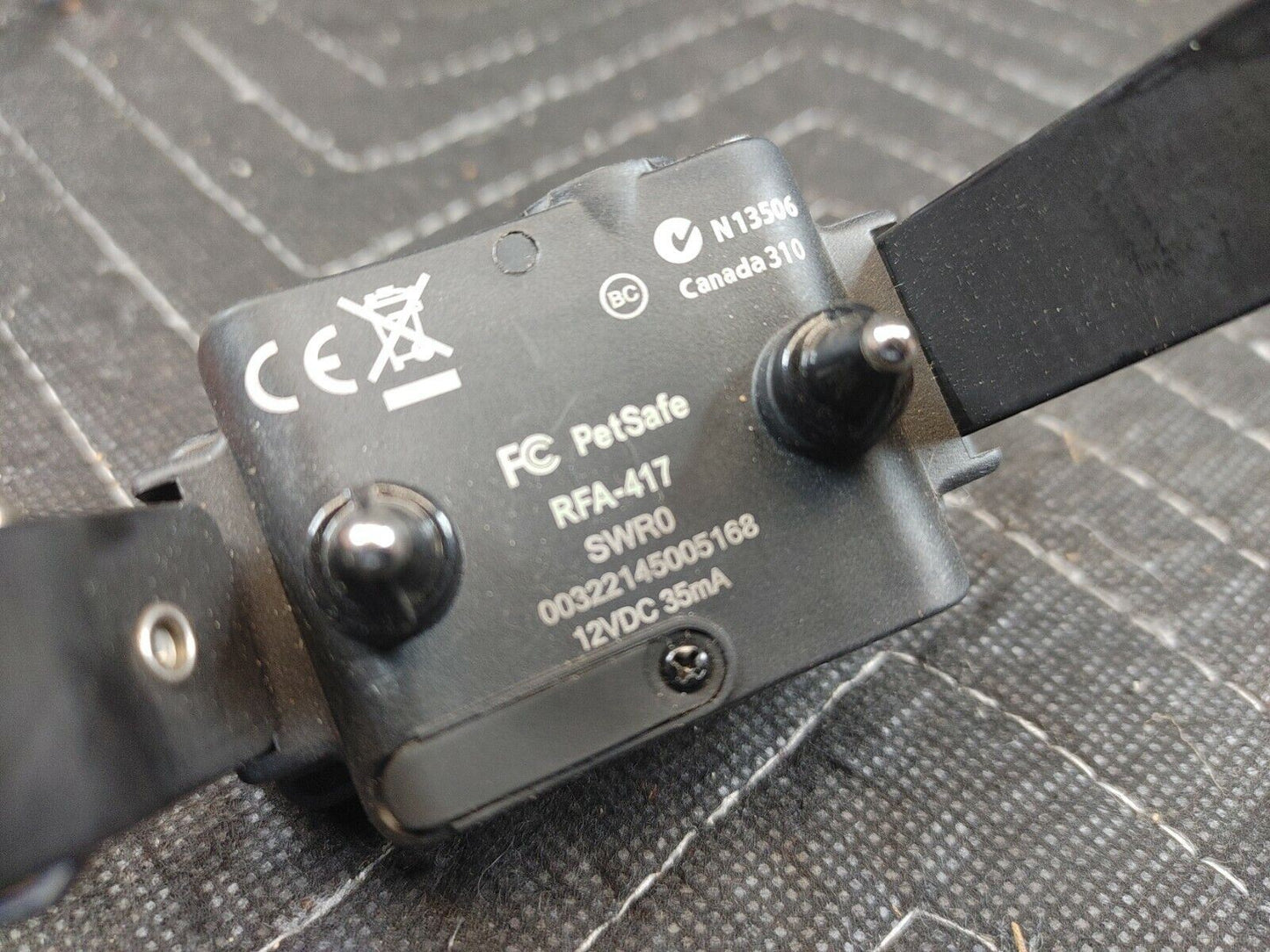 PetSafe RFA-417 Black Yard and Park Training Collar Only No Power Cord/No Remote